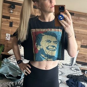 Bad religion crop top